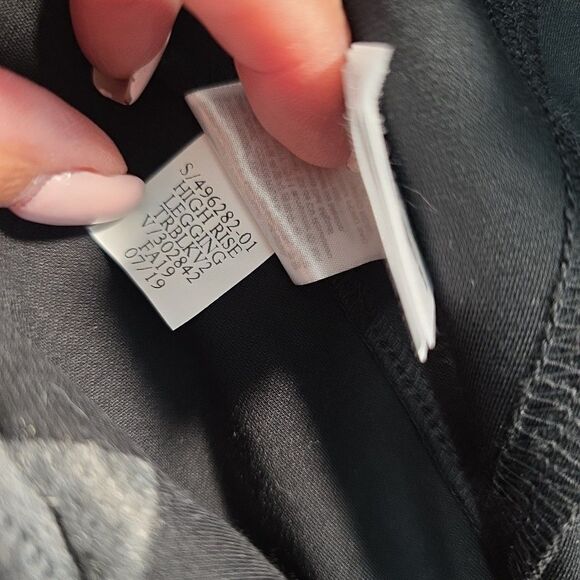 Gap High Rise Legging Pants Career Pants Size 12 Black Front Seam Ponte Knit NWT - Picture 12 of 13